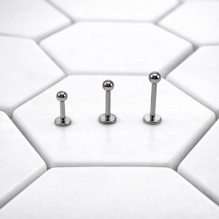 1.2mm Labret with Ball Attachment (Various Lengths)