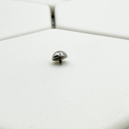 Half Ball Topper 4mm,Thread 0.9mm (1.2mm fit Internal Thread)