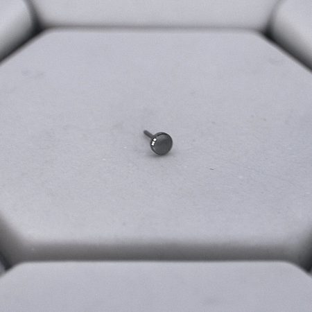 Plain Flat Disk (no stem) fits 1.2mm TL bar, Threadless (Push-in)