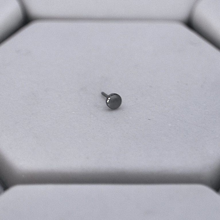 Plain Flat Disk (no stem) fits 1.2mm TL bar, Threadless (Push-in)