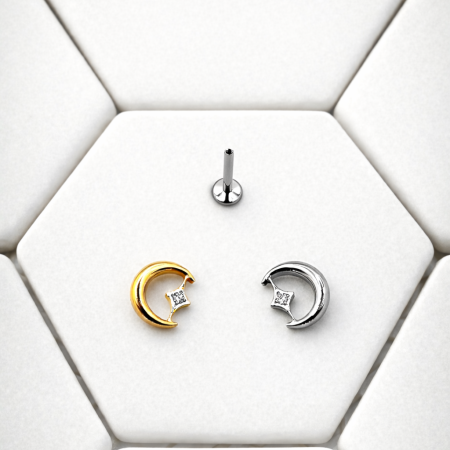 Crescent Moon and WCZ Star