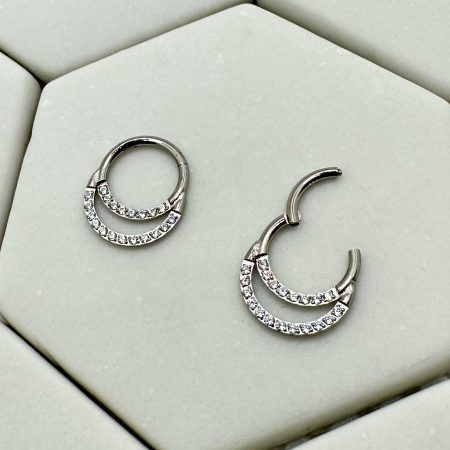 Double band with WCZ hinged ring