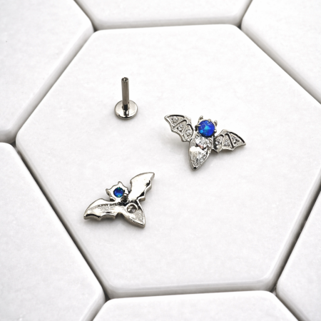 Jewelled Bat with WCZ and Blue Opal