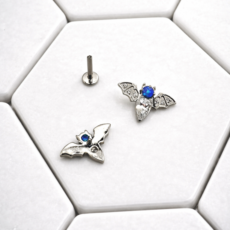 Jewelled Bat with WCZ and Blue Opal